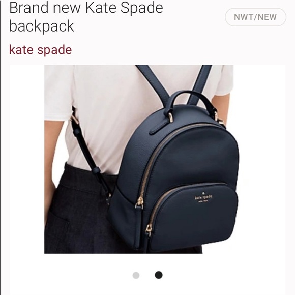 New Kate Spade back pack